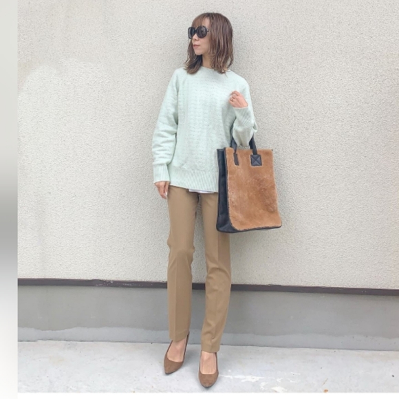 Uniqlo | Mint Light Souffle Yarn Mock Neck Sweater - Picture 5 of 9